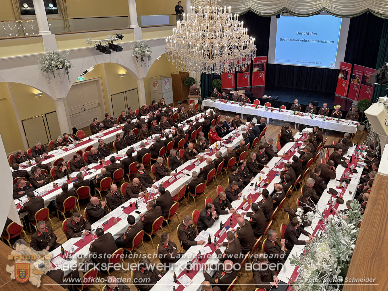Bezirksfeuerwehrtag und Wahlen 2026 Feuerwehrbezirk BADEN  Foto: Stefan Schneider BFKDO BADEN
