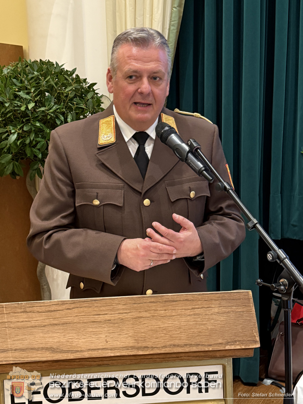 Bezirksfeuerwehrtag und Wahlen 2026 Feuerwehrbezirk BADEN Foto: Stefan Schneider BFKDO BADEN