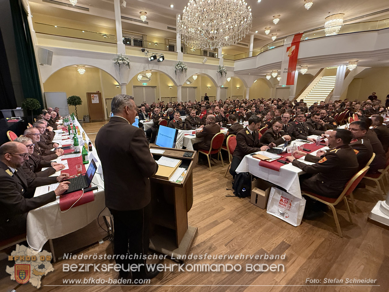 Bezirksfeuerwehrtag und Wahlen 2026 Feuerwehrbezirk BADEN Foto: Stefan Schneider BFKDO BADEN