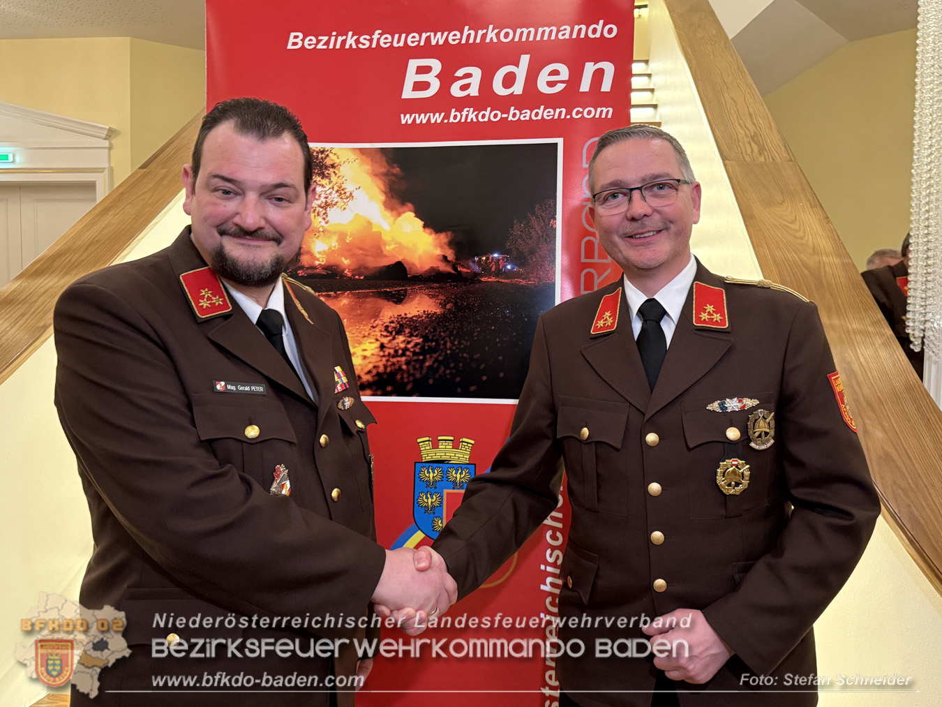 20260220_Neuwahl des Bezirksfeuerwehrkommandanten und Stellvertreters im Zuge des Bezirksfeuerwehrtag 2026 in Leobersdorf  Foto: Stefan Schneider BFKDO BADEN