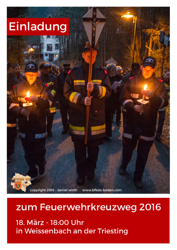 Einladung Feuerwehrkreuzweg 2016